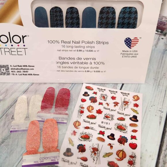 Thanksgiving Retired Color Street Bundle - Picture 5 of 6